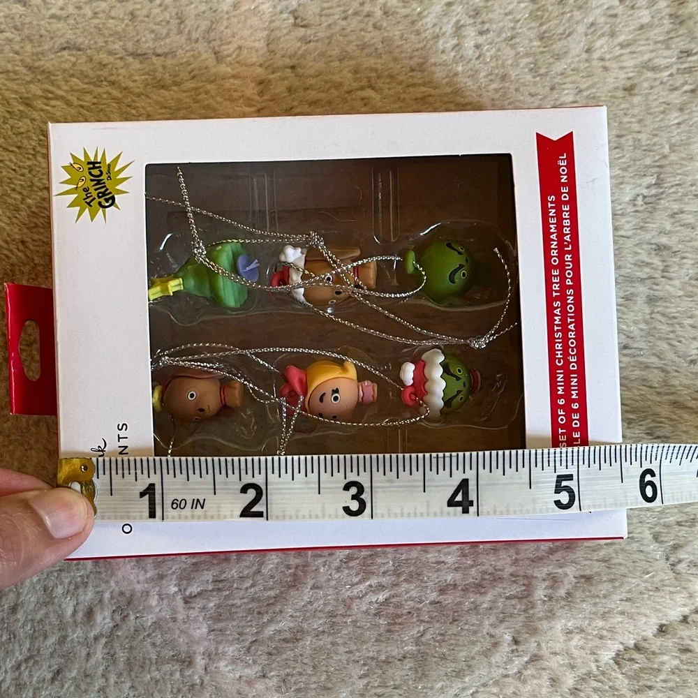 Hallmark The Grinch Mini Christmas Tree Ornaments - Picture 13 of 14